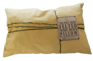 Pint Sized Wool Pillow