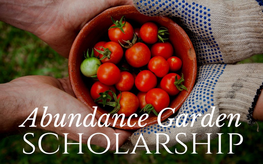 5 Abundance Garden Course Scholarships Giveaway!