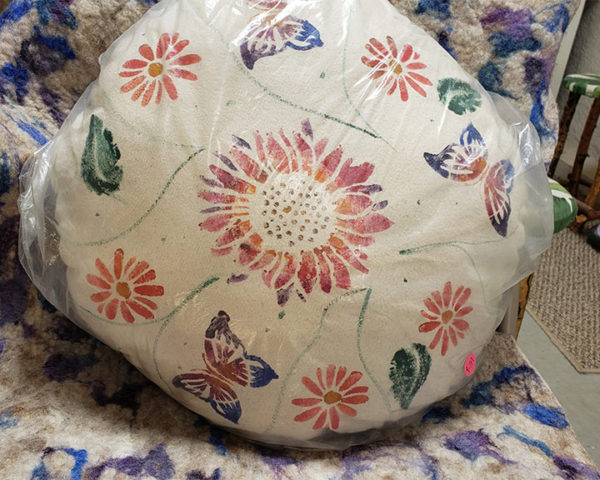 Floor Pillow - Flowers