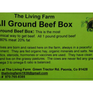 All Ground Beef