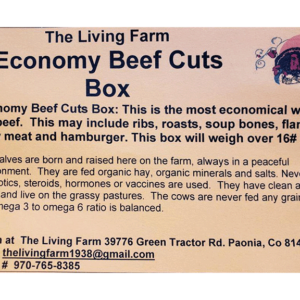 Economy Beef